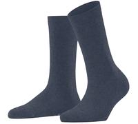Falke Aux femmes Family Plaine Coton Chaussettes - Bleu