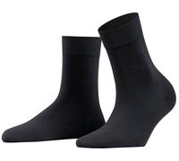 Falke Aux femmes Fine Softness Plaine Modal Chaussettes - Marine