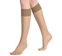 Falke Aux femmes Pure Matt Plaine Polyamide Bas - bronzer