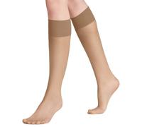 Falke Aux femmes Pure Matt Plaine Polyamide Bas - bronzer