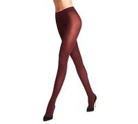 Falke Aux femmes Pure Matt Plaine Polyamide Collants - Bourgogne