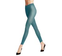 Falke Aux femmes Pure Matt Plaine Polyamide Leggings - Bleu