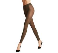 Falke Aux femmes Pure Matt Plaine Polyamide Leggings - Kaki