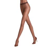 Falke Aux femmes Seidenglatt Plaine Polyamide Collants - marron
