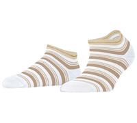 Falke Aux femmes Smart Stripe Ray Coton Chaussettes - blanc