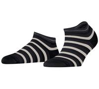 Falke Aux femmes Smart Stripe Ray Coton Chaussettes - Noir