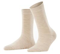 Falke Aux femmes Softmerino Plaine La laine Chaussettes - Beige