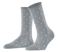 Falke Aux femmes Spike Dot Spots Coton Chaussettes - argent