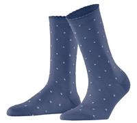 Falke Aux femmes Spike Dot Spots Coton Chaussettes - Bleu