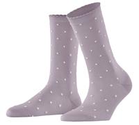 Falke Aux femmes Spike Dot Spots Coton Chaussettes - Lilas