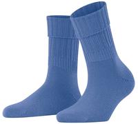 Falke Aux femmes Striggings Plaine La laine Chaussettes - Bleu