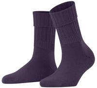 Falke Aux femmes Striggings Plaine La laine Chaussettes - Violet