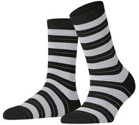 Falke Aux femmes Stripe Uniform Ray Coton Chaussettes - Noir