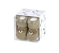 FALKE Baby Bear B So coton idée cadeau 1 paire, Chaussettes Mixte Bébé, Beige Sand Melange 4650, 62-68