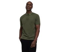 FALKE Basic Pima Jersey GMT Dye Polo M S/s Sh coton doux sur la peau 1 pièce, Polo Homme, Vert Herb 7754, XL