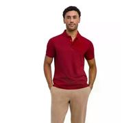 FALKE Basic Polo Shirt Piqué M Pl Coton Doux sur la Peau 1 pièce, Polo Homme, Rouge Ruby 8830, L