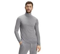 FALKE Basic Roll Neck Rollkragen M Pu laine doux sur la peau 1 pièce, Pull-over Homme, Gris Light Grey Melange 3390, XL
