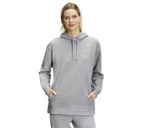 FALKE Basic Sweat Hoody W Pu coton doux sur la peau 1 pièce, Sweatshirt à capuche Femme, Gris Grey-Heather 3757, XXL