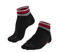 FALKE BC Impulse Short U Sso fil fonctionnel anti-ampoule 1 paire, Chaussettes de cyclisme Mixte, Noir Black 3008, 37-38