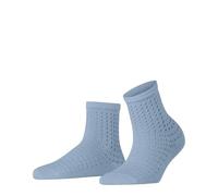 FALKE Beach Drop W Sso lin coton fantaisie 1 paire, Chaussettes Femme, Bleu Patagonia 6267, 35-38
