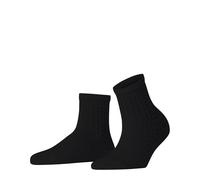 FALKE Beach Drop W Sso lin coton fantaisie 1 paire, Chaussettes Femme, Noir Black 3000, 35-38