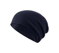 FALKE Beanie U Be cachemire séchage rapide 1 pièce, Bonnet Mixte, Bleu Space Blue 6116, ONESIZE