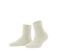 FALKE Bedsock Rib W Hp laine épaisses fantaisie 1 paire, Chaussettes Femme, Blanc Off-White 2049, 35-38