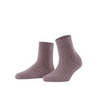 FALKE Bedsock Rib W Hp laine épaisses fantaisie 1 paire, Chaussettes Femme, Rouge Brick 8770, 35-38