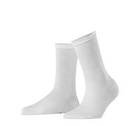 FALKE Bold Dot W SO coton unies 1 paire, Chaussettes Femme, Blanc (White 2000), 39-42