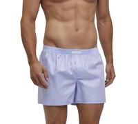Falke Boxer Daily Comfort pour Homme, Confortable, avec Motif Classique à Chevrons, Couleur Unie, Coupe Large pour Tous Les Jours, Coton Respirant, 1 pièce, Bleu Clair 6755, XL