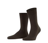 FALKE Bristol Pure M So laine unies 1 paire, Chaussettes Homme, Marron Brown 5930, 43-44