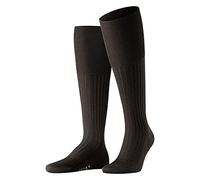 FALKE Bristol Pure M Kh laine unies 1 paire, Chaussettes longues Homme, Marron Brown 5930, 43-44