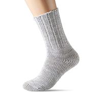 FALKE Brooklyn M SO coton unies 1 paire, Chaussettes Homme, Gris (Metal Grey 3463), 43-46