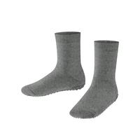 Falke Catspads K HP coton laine picots sur la semelle 1 paire, Chaussettes Chaussons Mixte enfant, Gris (Light Grey Melange 3390), 39-42