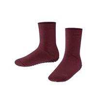 FALKE Catspads K Hp coton laine picots sur la semelle 1 paire, Chaussettes Chaussons Mixte enfant, Rouge Coral 8833, 35/38 EU