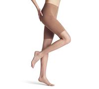 FALKE Cellulite Control 80 DEN W Pa opaque contre la rétention d'eau 1 paire, Gaine-culotte de cuisse Femme, Effet peau Powder 4069, M-L