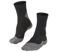 Falke Chaussettes 4 GRIP Stabilizing Mixte, respirantes, séchage rapide, Noir 42-43 (1 paire)