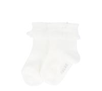 FALKE Romantic Lace B So coton unies 1 paire, Chaussettes Mixte bébé, Blanc White 2000, 74-80