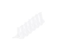 FALKE Femme Happy Multipack W So Coton Unies Chaussettes, Blanc White 2000, 35-38 EU