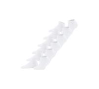FALKE Femme Happy Multipack W Sn Coton Unies Chaussettes Basses, Blanc White 2000, 39-42 EU