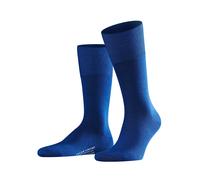 Falke Chaussettes Homme Airport M, laine coton unies, Bleu Royal Blue 6000, 1 paire, 43-44