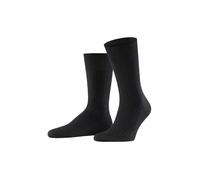 FALKE Bristol Pure M So laine unies 1 paire, Chaussettes Homme, Noir Black 3000, 43-44