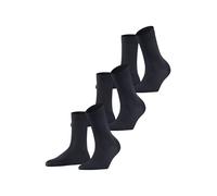 FALKE Chaussettes 'Cotton Touch' bleu marine, Taille 35-38