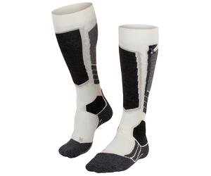 Falke - Chaussettes de ski - SK2 Intermediate Cashmere W Woolwhite pour Femme en Laine - Taille 37-38 - Blanc Blanc 37-38