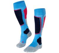 Falke - Chaussettes de ski - SK2 Intermediate Wool W Blue Note pour Femme en Laine - Taille 35-36 - Bleu Bleu 35-36