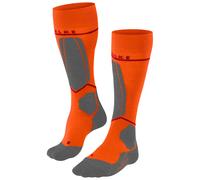 Falke - Chaussettes de ski - SK4 Advanced Compression Light M Flash Orange pour Homme en Laine - Taille 44-45 Orange 44-45