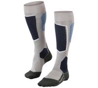 Falke - Chaussettes de ski - SK6 Pro W M. Grey Mel pour Femme en Laine - Taille 35-36 - Gris Gris 35-36
