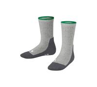 FALKE Chaussettes de sport gris / anthracite / vert / blanc, Taille 128-142