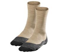 FALKE Chaussettes de sport sable / marron / noir chiné, Taille 41-42