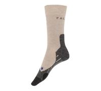 FALKE Chaussettes de sport 'TK2 Cool' beige / gris foncé, Taille 37-38
